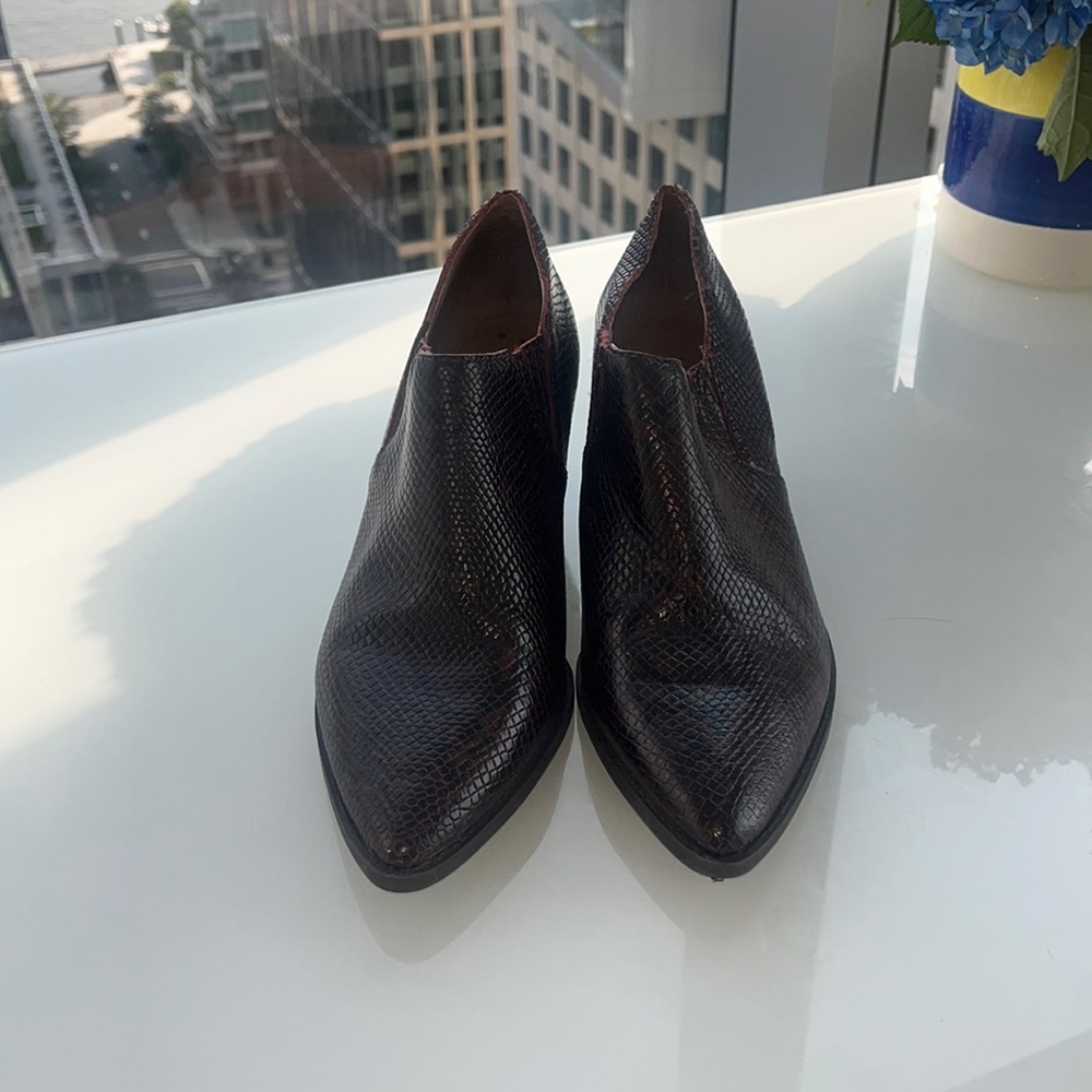 Lucky Maroon Boots
